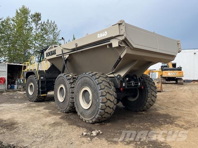 Rokbak RA40 Knik dumptrucks