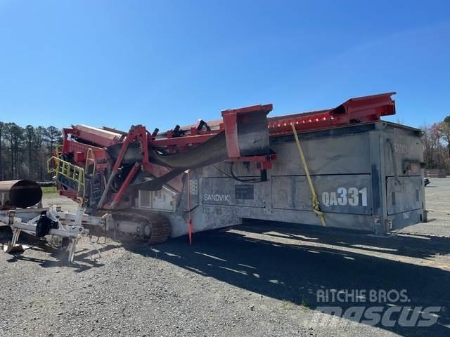Sandvik QA331 Zeefinstallatie