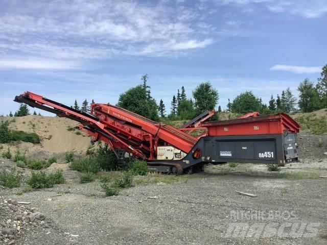 Sandvik QA451 Zeefinstallatie
