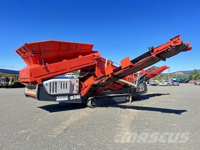 Sandvik QE340 Zeefinstallatie