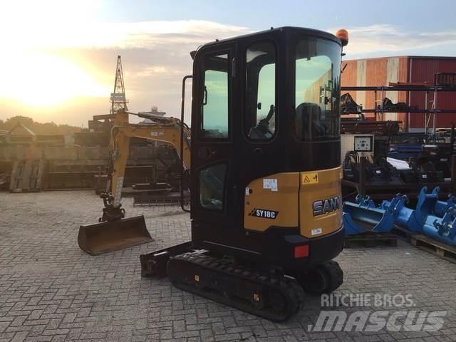 Sany SY18C Minigraafmachines < 7t