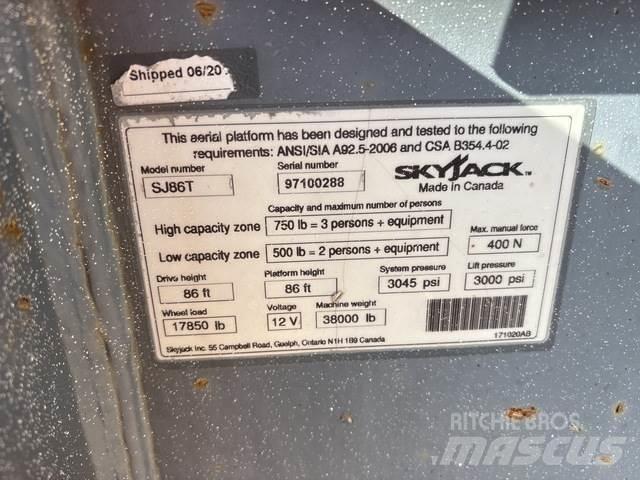 SkyJack SJ86T Bouw - Overige