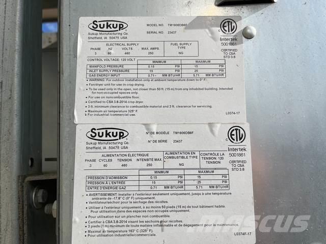 Sukup TM1606 Graandrogers