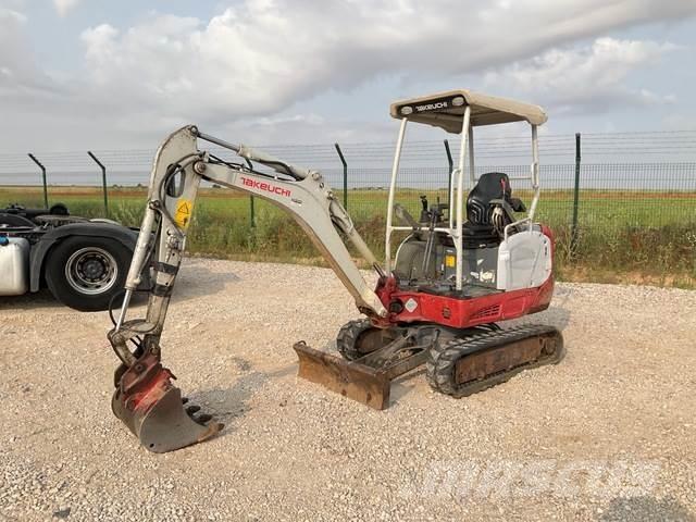 Takeuchi TB216 Minigraafmachines < 7t