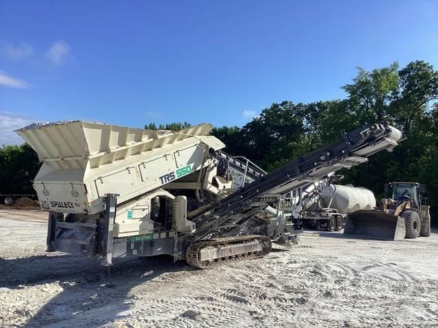 Terex TRS 550 Zeefinstallatie