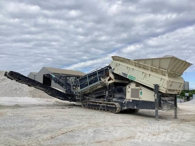 Terex TRS 550 Zeefinstallatie
