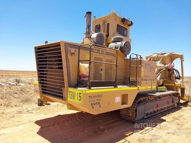 Tesmec 1150 RS Steen en betonzagen