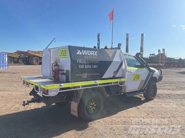 Toyota Hilux Bestelwagens met open laadbak