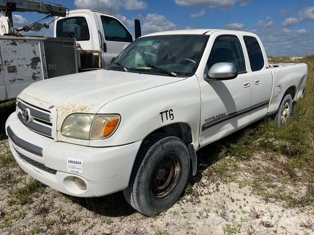 Toyota Tundra Bestelwagens met open laadbak