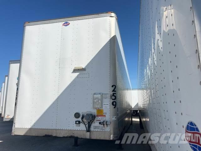 Utility VS2DX Gesloten opbouw trailers