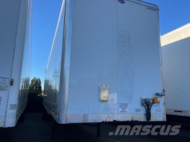 Utility VS2DX Gesloten opbouw trailers