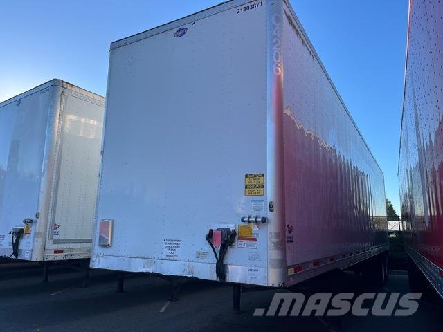 Utility VS2DX Gesloten opbouw trailers