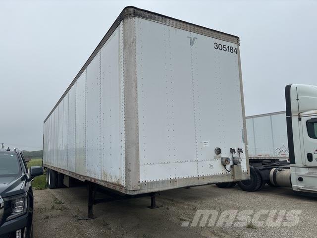 Vanguard VXP Gesloten opbouw trailers