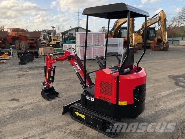 Vicsec VC15J-R Minigraafmachines < 7t