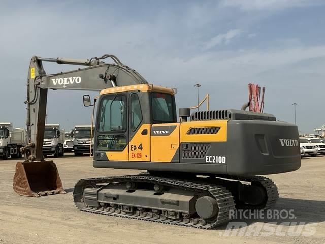 Volvo EC210D Rupsgraafmachines