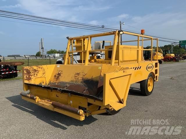 Weiler W330 Accessoires voor de asfalteermachine