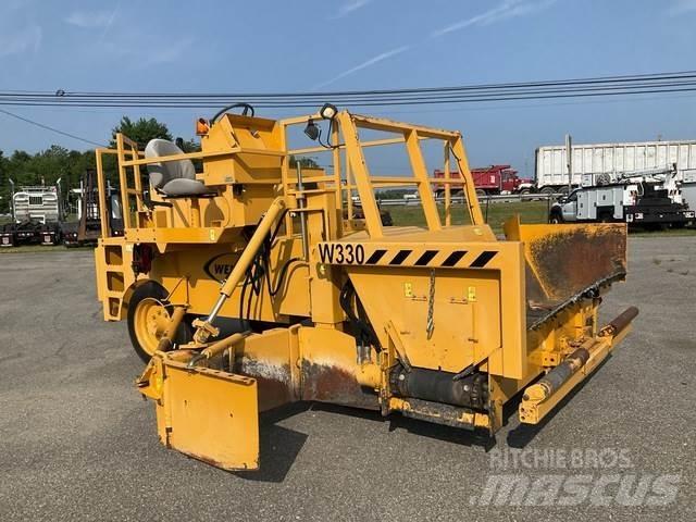 Weiler W330 Accessoires voor de asfalteermachine