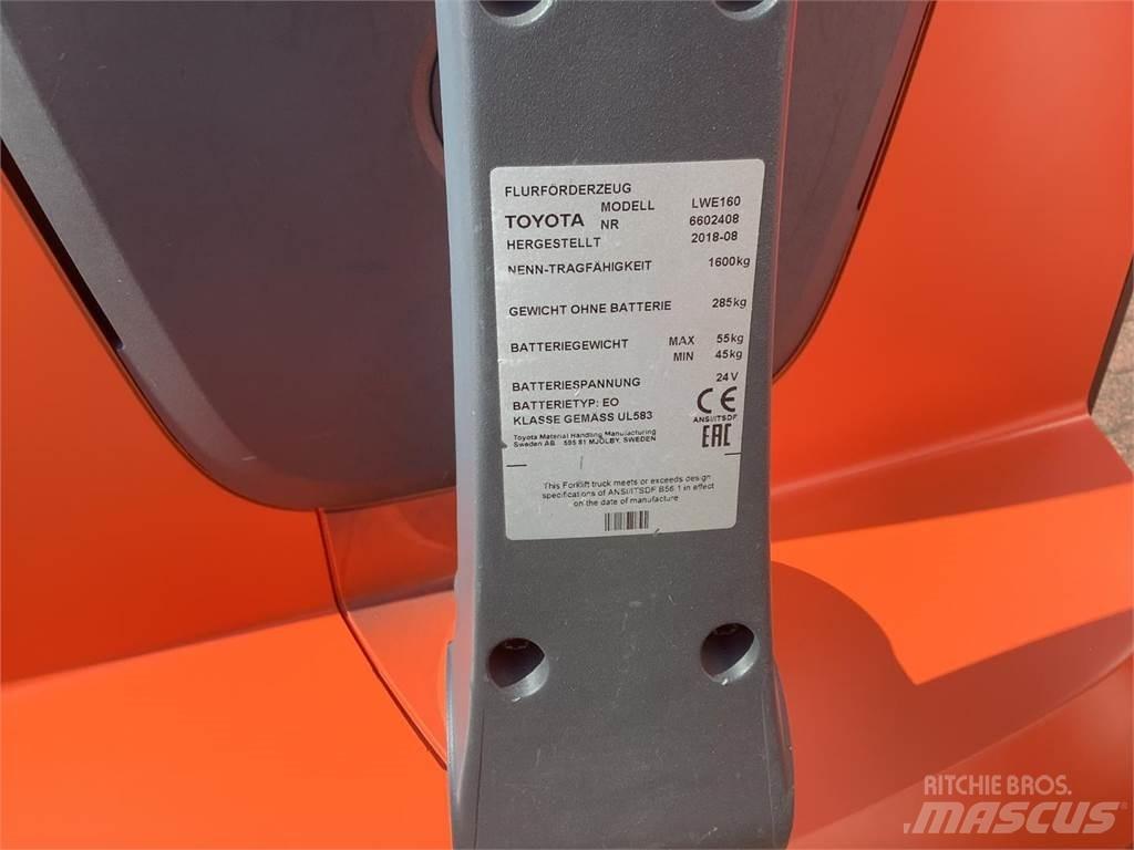 Toyota LWE160 Electro-pallettrucks