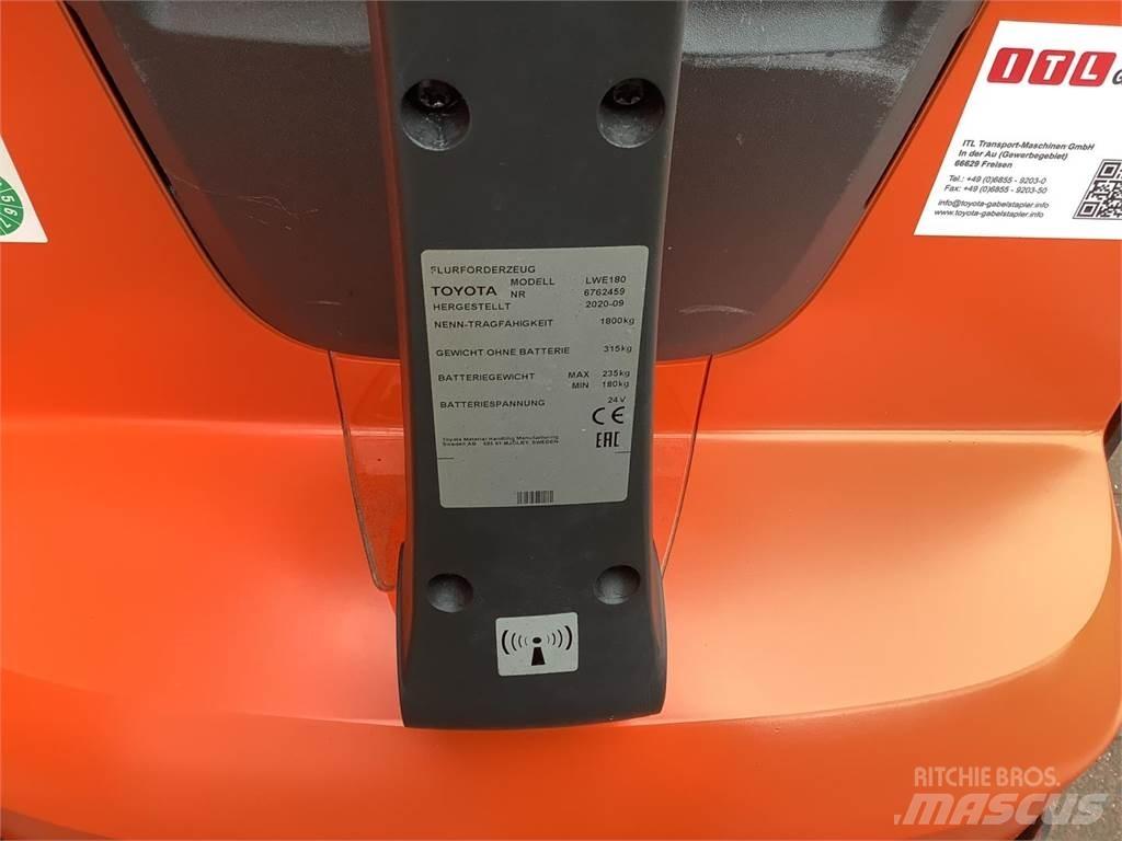 Toyota LWE180 Electro-pallettrucks