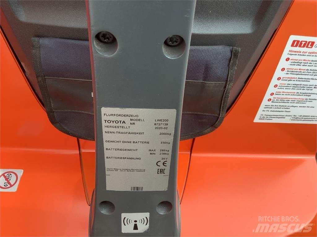 Toyota LWE200 Electro-pallettrucks