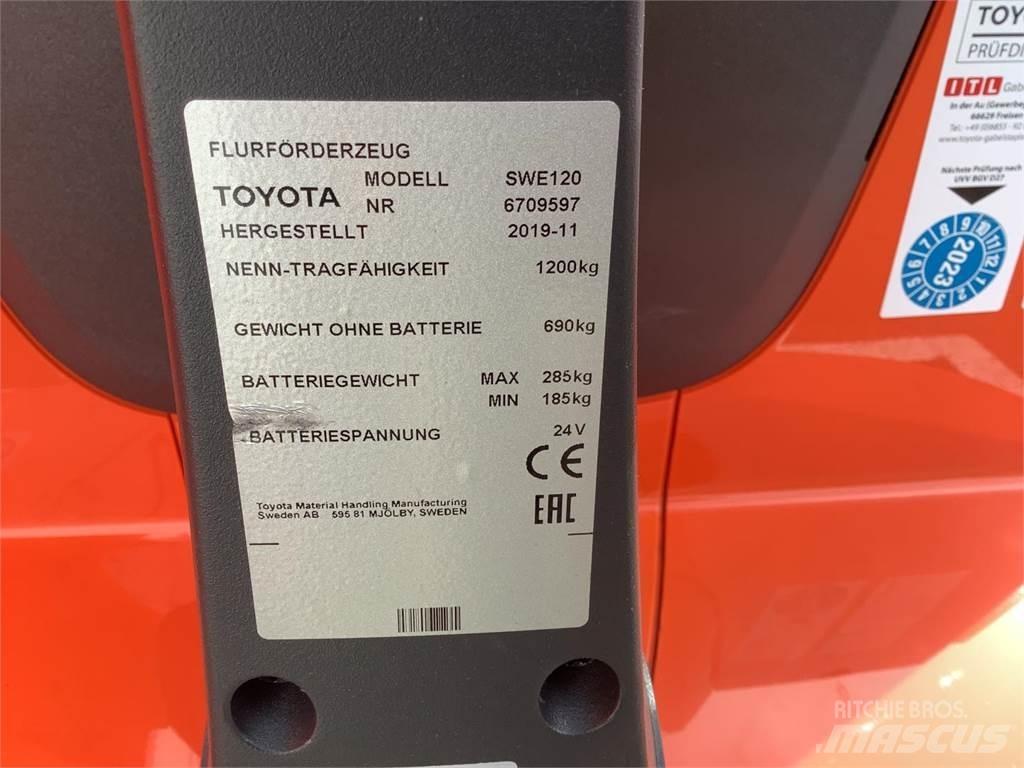 Toyota SWE120 Stapelaar meeloop