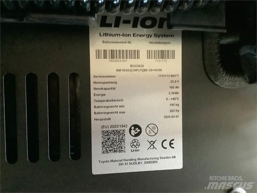 Toyota SWE120L Stapelaar meeloop