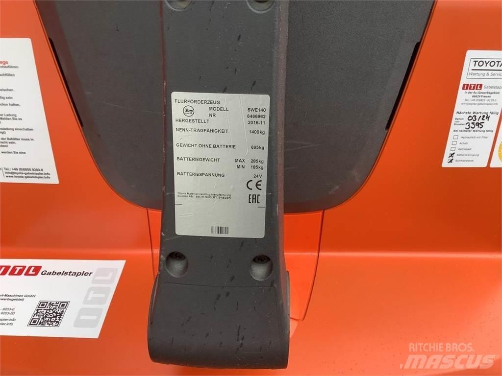 Toyota SWE140 Stapelaar meeloop
