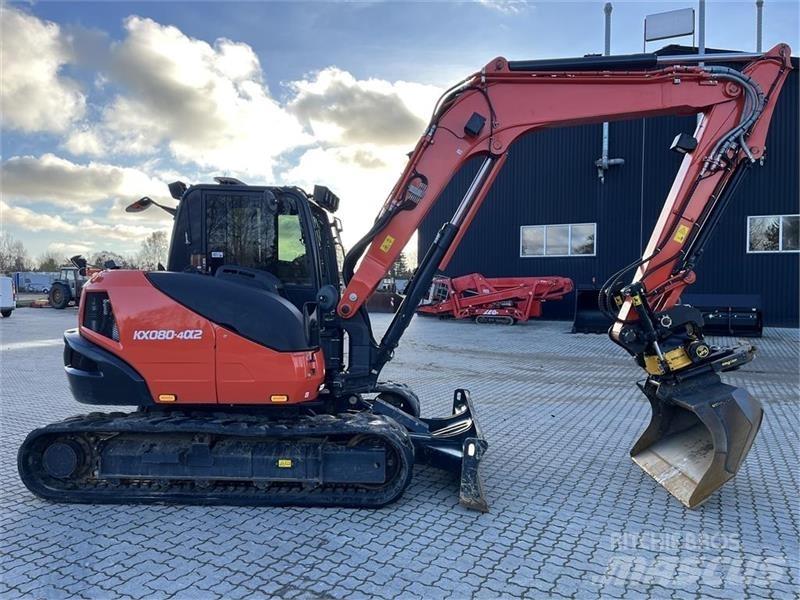 Kubota KX080-4 Minigraafmachines < 7t