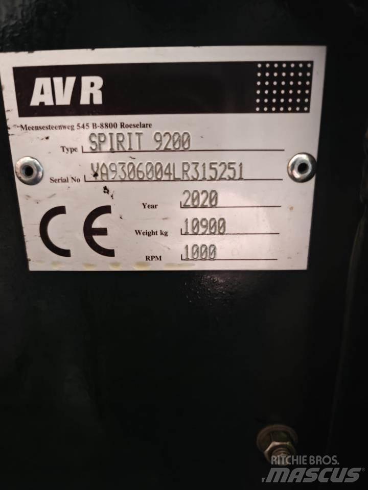 AVR SPIRIT 9200 Aardappelrooiers