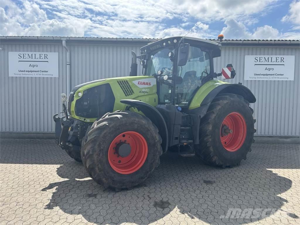 CLAAS AXION 870 Tractoren