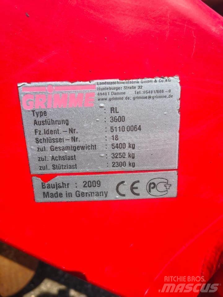 Grimme RL3000 Row crop cultivators