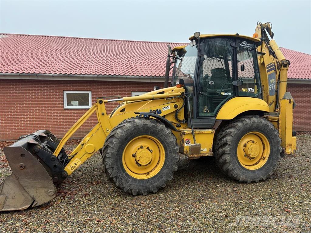 Komatsu WB97 Graaf-laadcombinaties