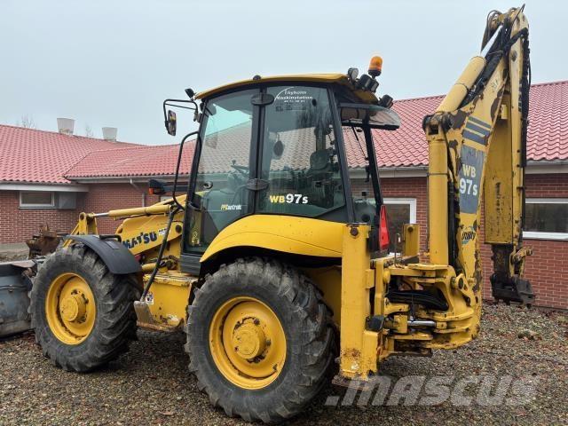 Komatsu WB97 Graaf-laadcombinaties
