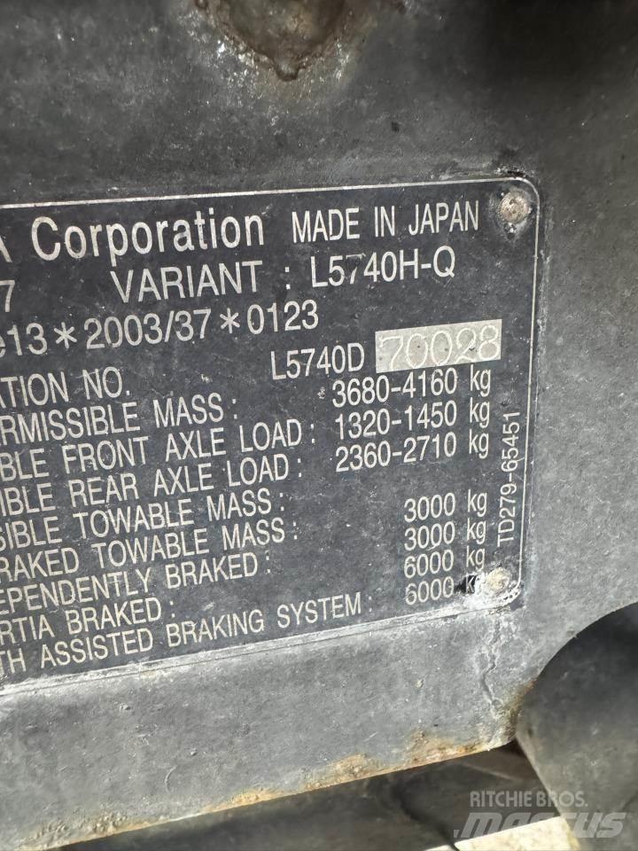 Kubota 5740 Compacttrekkers