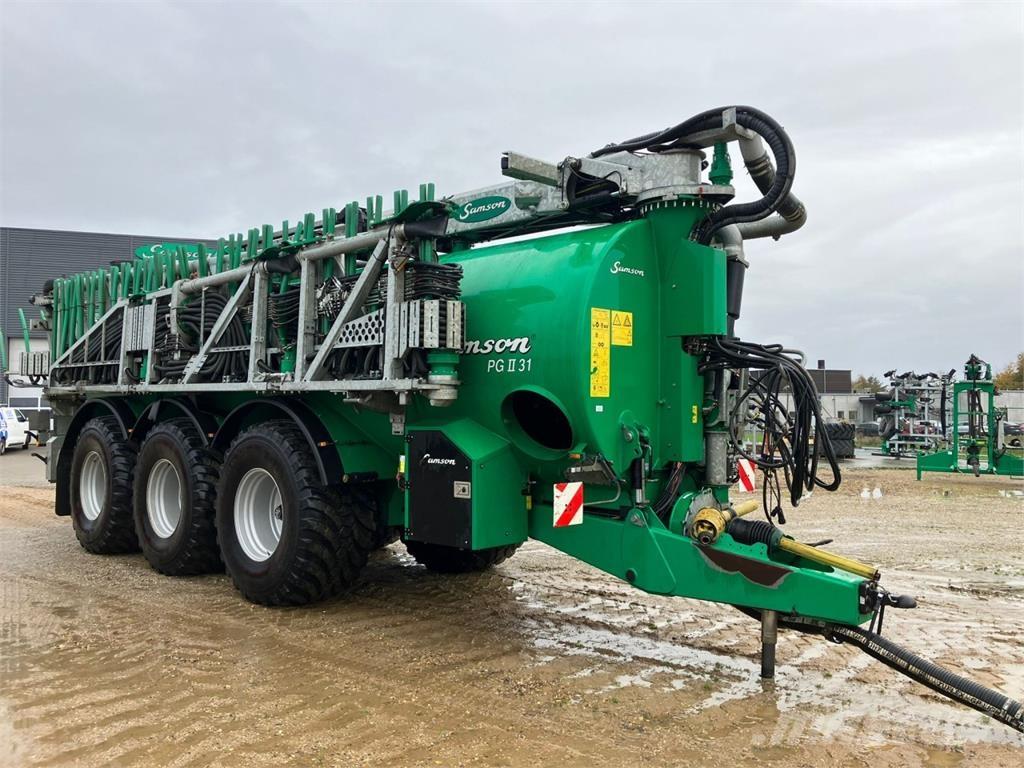 Samson PG II 31 Drijfmesttanks