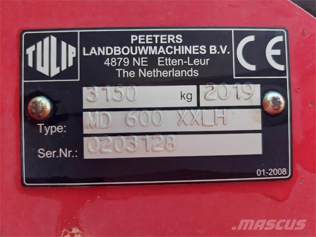 Tulip 600 XXLH Schijveneggen