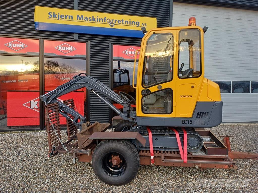 Volvo EC 15 Minigraafmachines < 7t
