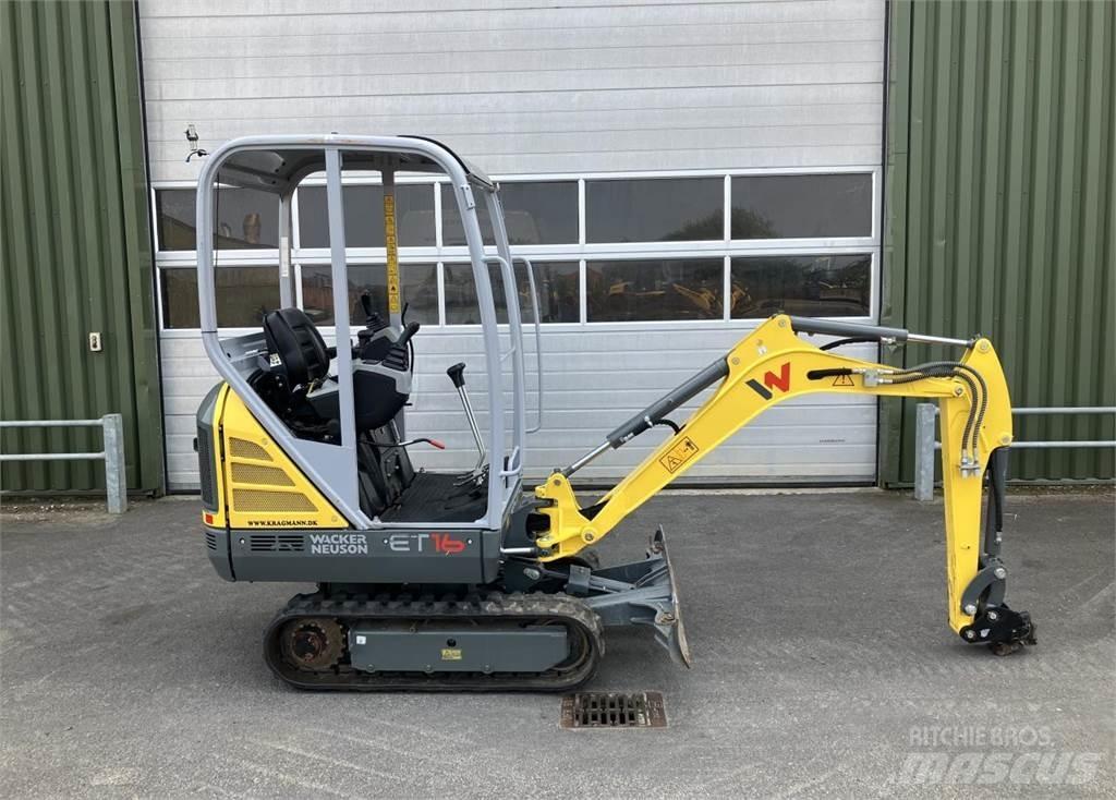 Wacker Neuson ET16 Minigraafmachines < 7t