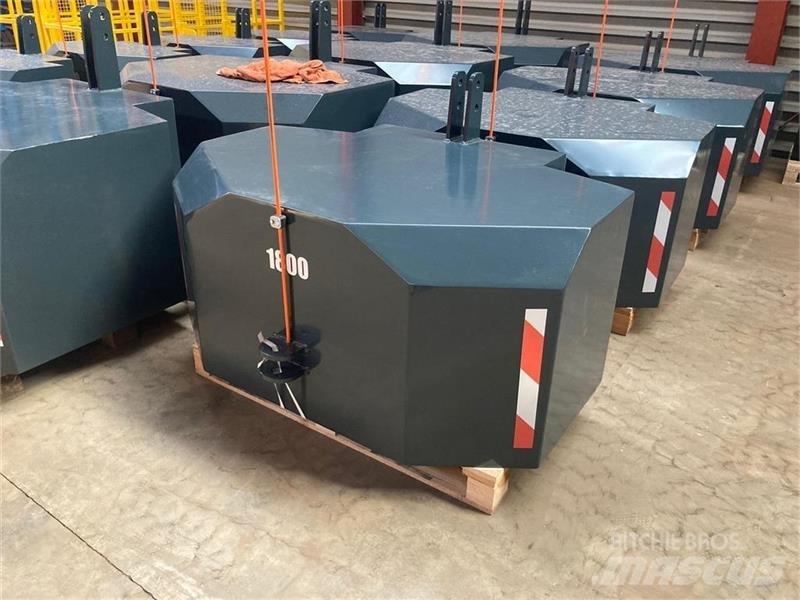  - - -  1800 KG Frontgewichten