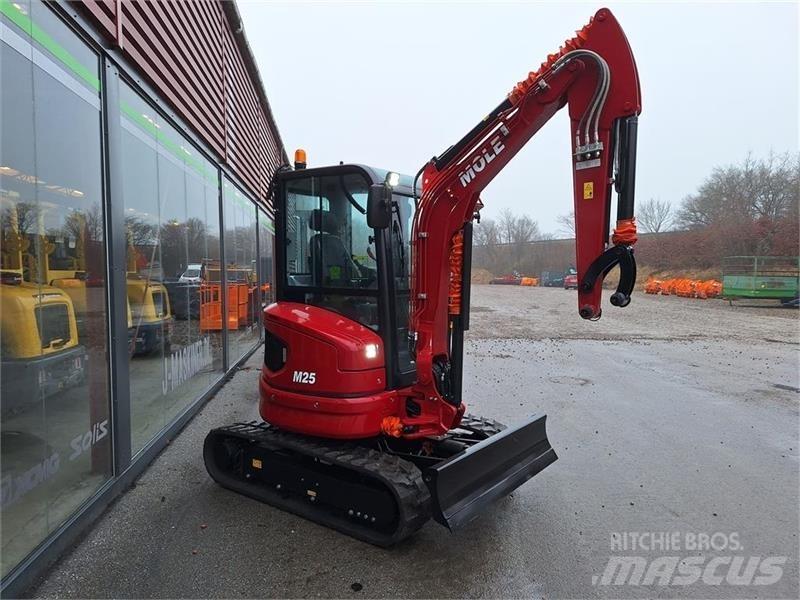 Mole M25 Minigraafmachines < 7t