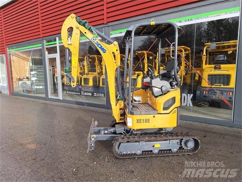 XCMG XE18E Minigraafmachines < 7t