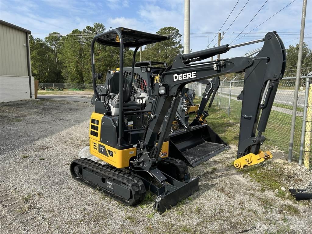 John Deere 17 P Minigraafmachines < 7t