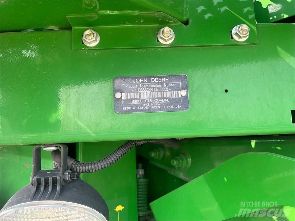 John Deere S680 Maaidorsmachines