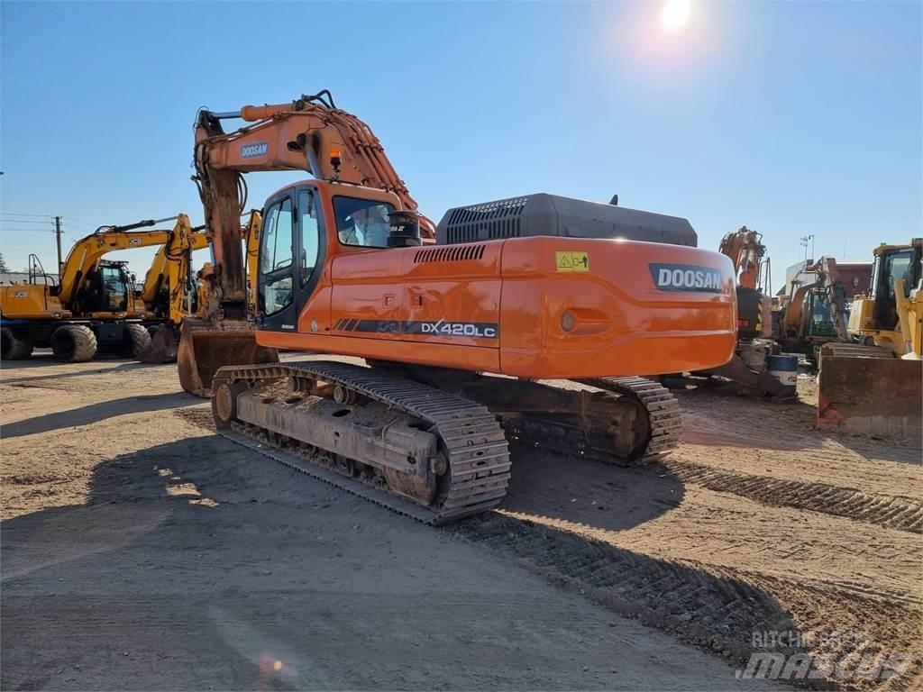 Doosan DX420LC Rupsgraafmachines