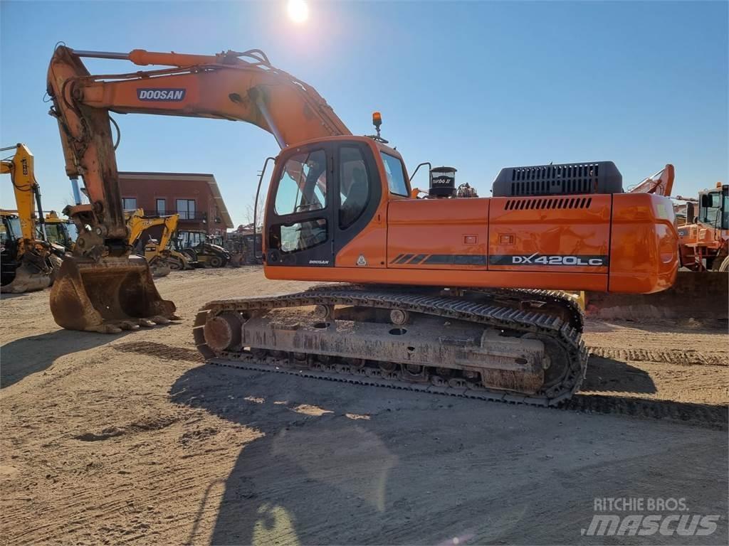 Doosan DX420LC Rupsgraafmachines
