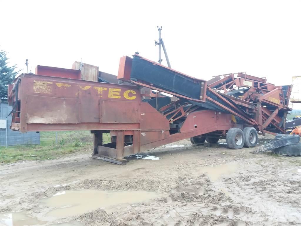 Extec screener Mobiele zeefinstallaties