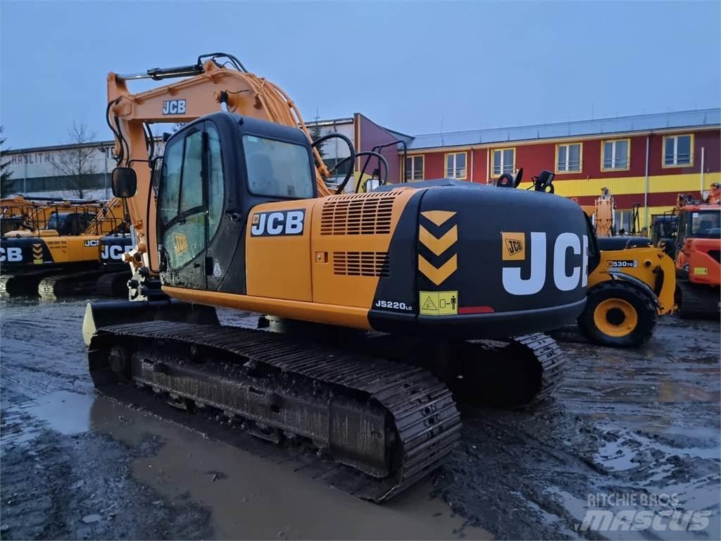 JCB JS220LC Rupsgraafmachines