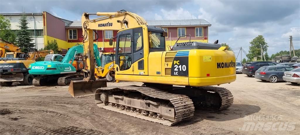 Komatsu PC210LC Rupsgraafmachines