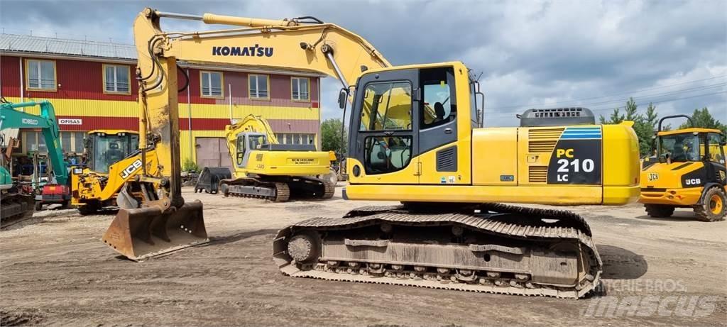Komatsu PC210LC Rupsgraafmachines