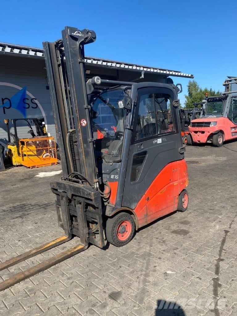 Linde E 16 PH-01 Elektrische heftrucks